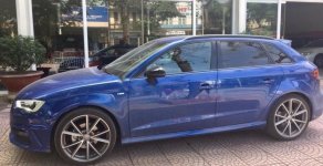 Audi A3 Sline 2016 - Bán xe Audi A3 Sline đời 2016, màu xanh lam, nhập khẩu nguyên chiếc giá 1 tỷ 365 tr tại Hà Nội