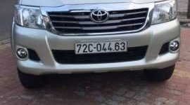 Toyota Hilux 2014 - Bán Toyota Hilux đời 2014, màu bạc số sàn, 465tr giá 465 triệu tại BR-Vũng Tàu