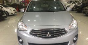 Mitsubishi Attrage   1.2 MT  2015 - Bán Mitsubishi Attrage 1.2, 2015, màu bạc số sàn giá 400 triệu tại Phú Thọ