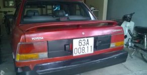 Toyota Corolla   1982 - Bán xe Toyota Corolla năm 1982, màu đỏ giá 45 triệu tại Sóc Trăng