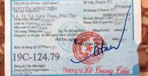 Kia K165 2017 - Bán Kia K165 2017, màu xanh lam, 330tr giá 330 triệu tại Phú Thọ