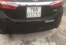 Toyota Corolla altis   2016 - Bán xe Toyota Corolla altis năm sản xuất 2016, màu đen  giá 680 triệu tại Phú Yên