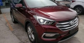 Hyundai Santa Fe  2.2AT Limited  2018 - Bán Hyundai Santa Fe 2.2AT Limited năm sản xuất 2018, màu đỏ giá 1 tỷ 70 tr tại Kiên Giang