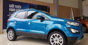 Ford EcoSport Titanium AT 2018 - Bán Ford EcoSport Titanium 2018, màu xanh lam, giá tốt, giao xe tại Thái Bình giá 648 triệu tại Thái Bình