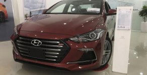 Hyundai Elantra Sport 1.6 AT 2018 - Cần bán Hyundai Elantra Sport 1.6 AT 2018, màu đỏ giá 739 triệu tại Long An