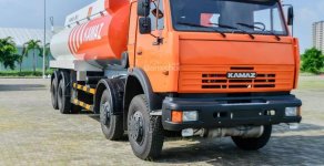 JAC 2016 - Bán xe bồn xăng dầu Kamaz 6540 Long (8x4) 23 khối đảm bảo an toàn. Vì sao nên chọn? giá 1 tỷ 760 tr tại Tp.HCM