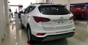 Hyundai Santa Fe 2.4L 4WD 2018 - Bán xe Hyundai Santa Fe 2.4L 4WD đời 2018, màu trắng giá 1 tỷ 30 tr tại Long An