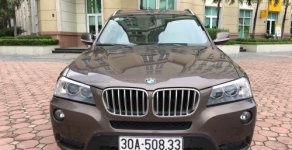 BMW X3   3.0 AT  2011 - Cần bán gấp BMW X3 3.0 AT đời 2011, màu nâu giá 945 triệu tại Hà Nội