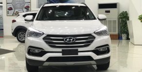 Hyundai Santa Fe AT 2018 - Bán Hyundai Santa Fe sản xuất 2018 màu trắng, giá chỉ 898 Triệu - LH: 0903.545.725 giá 898 triệu tại TT - Huế