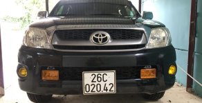 Toyota Hilux E 2009 - Bán Toyota Hilux E đời 2009 4x2 MT, màu đen, nhập khẩu giá 348 triệu tại Sơn La