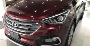 Hyundai Santa Fe 2018 - Bán Hyundai Santa Fe năm 2018, màu đỏ. Giao ngay giá 918 triệu tại Bình Thuận  