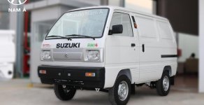 Suzuki Blind Van 2018 - Bán ô tô Suzuki Blind Van đời 2018, màu trắng 3 cửa thuận tiện chất dỡ hàng hóa giá 293 triệu tại Bình Dương