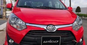 Toyota Wigo 1.2AT 2018 - Bán ô tô Toyota Wigo G đời 2018, màu đỏ, nhập khẩu nguyên chiếc, đưa 100 triệu nhận xe tại Tây Ninh giá 350 triệu tại Tây Ninh