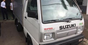 Suzuki Super Carry Truck 2018 - Bán Super Carry Truck thùng kín 2018, mới 100%, miễn 100% thuế trước bạ, lh: 01652667589 giá 262 triệu tại Lạng Sơn