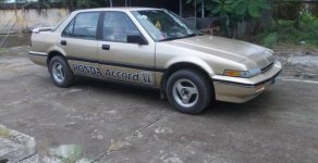 Honda Accord 1987 - Gia đình bán xe Honda Accord màu vàng, sản xuất năm 1987, xe còn đẹp, liền lạc giá 47 triệu tại Sóc Trăng