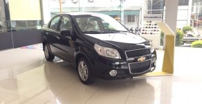 Chevrolet Aveo 2018 - Bán ô tô Chevrolet Aveo 1.4 MT 2018, màu đen, giảm mạnh 60 triệu, trong tháng 7 âm, sẵn xe giao ngay giá 399 triệu tại Bắc Giang