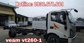 Veam VT260 2018 - Bán xe tải Veam Vt260-1 thùng dài 6m, tải 1t9, động cơ Isuzu giá 455 triệu tại Hà Nội
