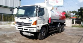 Hino FC 2016 - Bán xe chở xăng dầu Hino 12 khối, màu trắng giá 1 tỷ 198 tr tại Hà Nội