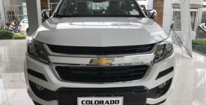 Chevrolet Colorado 2018 - Hà Tĩnh bán Chevrolet Colorado 2 cầu, số tự động, đời 2018, fulloption, màu trắng, khuyến mãi giảm 30 trong tháng 7 âm giá 789 triệu tại Hà Tĩnh