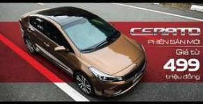 Kia Cerato 2018 - Bán Kia Cerato 2018, màu nâu, mới 100% giá 499 triệu tại Nam Định