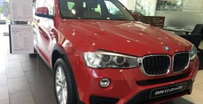 BMW X3   2017 - Bán xe BMW X3 đời 2017, màu đỏ, nhập khẩu nguyên chiếc giá 1 tỷ 999 tr tại Tp.HCM