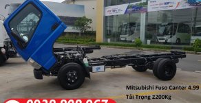 Mitsubishi Canter 4.99 2018 - Bán xe tải 2 tấn 2 Mitsubishi Canter 4.99 đời 2018. Hỗ trợ vay trả góp. Liên hệ 0938808967 giá 585 triệu tại Tp.HCM