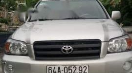 Toyota Highlander   2.4L. 2005 - Cần bán xe Toyota Highlander 2.4L. đời 2005, màu bạc, giá chỉ 500 triệu giá 500 triệu tại Vĩnh Long
