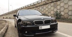 BMW 7 Series   750Li   2005 - Cần bán gấp BMW 750Li đời 2005, màu đen, nhập khẩu số tự động giá 650 triệu tại Hà Nội
