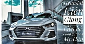 Hyundai Elantra 1.6 Turbo 2018 - Cần bán Hyundai Elantra 1.6 Turbo năm 2018, màu trắng, giá tốt giá 729 triệu tại Kiên Giang