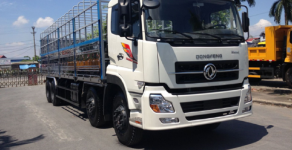 Xe tải Trên 10 tấn 2018 - Bán Dongfeng L315 Hoàng Huy 4 chân, màu vàng, nhập khẩu nguyên chiếc, trả trước 30%, hỗ trợ mua 70% giá 1 tỷ 170 tr tại Tp.HCM