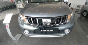 Mitsubishi Triton 4x2 MT 2018 - Bán Mitsubishi Triton 4x2 MT năm 2018, màu xám, nhập khẩu Thái Lan giá 555 triệu tại Cần Thơ