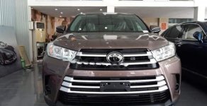 Toyota Highlander LE 2.7 2017 - Bán chiếc xe Toyota Highlander 2.7 LE tháng 2- 2017 màu cà phê cực đẹp giá 2 tỷ 480 tr tại Hà Nội