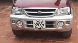 Daihatsu Terios  MT 2004 - Bán ô tô Daihatsu Terios MT đời 2004, xe đăng ký tên cá nhân một chủ từ đầu giá 208 triệu tại Hà Nội