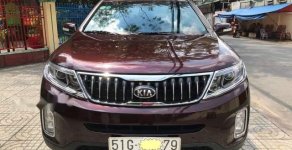 Kia Sorento   GAT  2017 - Cần bán lại xe Kia Sorento GAT sản xuất năm 2017, màu đỏ  giá 740 triệu tại Tp.HCM