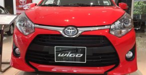 Toyota Wigo 1.2 AT 2018 - Bán xe Toyota Wigo 1.2 G đời 2018, màu đỏ, số tự động, nhập khẩu, trả góp giá 405 triệu tại Tây Ninh