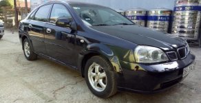 Daewoo Lacetti EX 2005 - Cần bán lại xe Daewoo Lacetti EX năm 2005, màu đen giá 120 triệu tại Hòa Bình