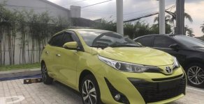 Toyota Yaris 1.5G 2018 - Bán Toyota Yaris 1.5G năm sản xuất 2018, màu vàng, nhập khẩu nguyên chiếc  giá 650 triệu tại Tiền Giang