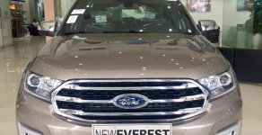 Ford Everest Titanium 2018 - Bán Ford Everest 2.0L 4x4 Titanium AT đời 2018, màu ghi vàng nhập khẩu tại Hà Giang giá 1 tỷ 300 tr tại Hà Giang