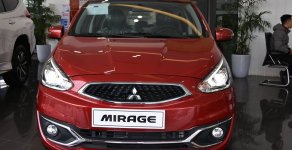 Mitsubishi Mirage MT 2018 - Mitsubishi Vinh bán xe Mirage MT sản xuất 2018, màu đỏ, nhập khẩu, LH Yến: 0968.660.828 giá 351 triệu tại Nghệ An