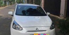 Mitsubishi Mirage 2015 - Bán xe Mitsubishi Mirage năm sản xuất 2015, màu trắng xe gia đình giá 295 triệu tại Đắk Lắk