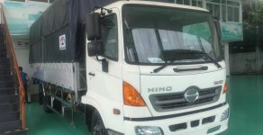 Hino 500 Series 2017 - Bán xe tải mui bạt Hino 6 tấn thùng dài 5,6m đời 2017, màu trắng giá mềm giá 935 triệu tại Đà Nẵng