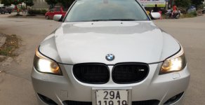 BMW 5 Series  3.0 AT  2008 - Bán xe BMW 5 Series 3.0 AT đời 2008, màu bạc giá 535 triệu tại Hà Nội