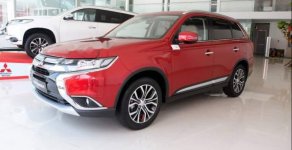 Mitsubishi Outlander 2018 - Bán ô tô Mitsubishi Outlander đời 2018, màu đỏ giá 808 triệu tại Quảng Ngãi