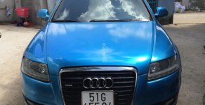 Audi A6 3.0 V6 2008 - Cần bán Audi A6 3.0 V6 năm 2008, màu xanh lam, nhập khẩu, giá 650tr giá 650 triệu tại Tp.HCM