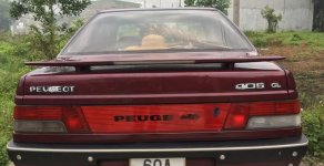 Peugeot 405 1991 - Bán Peugeot 405 đời 1991, màu đỏ, xe nhập, giá chỉ 80 triệu giá 80 triệu tại Đồng Nai