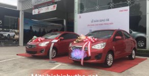 Mitsubishi Attrage 2018 - Bán xe Mitsubishi Attrage 5 chỗ, nhập khẩu nguyên chiếc. Trả trước 120 triệu - LH: 0911821513 giá 375 triệu tại Quảng Bình