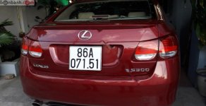 Lexus GS 300 2005 - Bán Lexus GS 300 năm sản xuất 2005, màu đỏ, xe nhập  giá 680 triệu tại Bình Thuận  