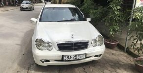 Mercedes-Benz C class AT C200 2003 - Bán xe cũ Mercedes AT 2003, màu trắng, nhập khẩu giá 195 triệu tại Thanh Hóa