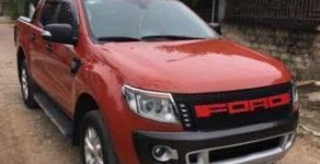 Ford Ranger  Wildtrak 2014 - Bán Ford Ranger Wildtrak đời 2014, màu đỏ, nhập khẩu chính chủ giá 645 triệu tại Nghệ An