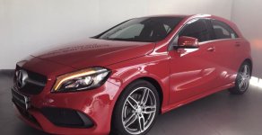 Mercedes-Benz A class A250 2017 - Bán A250 2017 màu đỏ siêu lướt chính hãng giá 1 tỷ 699 tr tại Tp.HCM